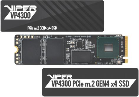 Patriot VP4300 M.2 PCI Express 4.0 (2000 GB, M.2 2280)