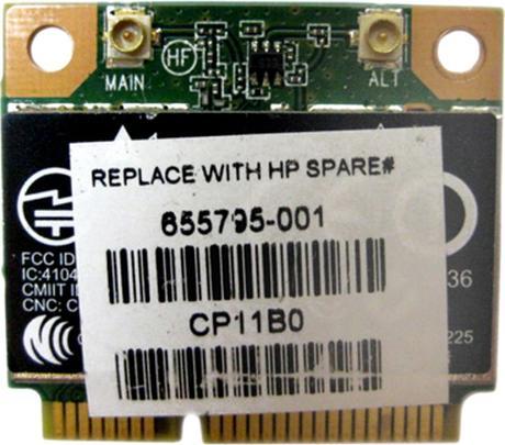 Produktbild HP Atheros 9485GN 802.11b/g/n (Mini PCI Express)