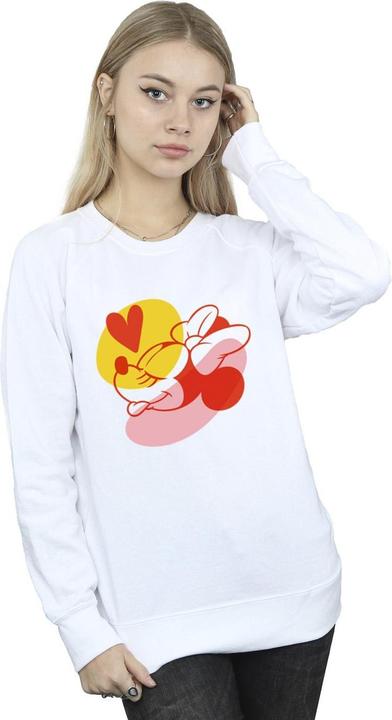 Immagine prodotto Disney Minnie Mouse Tongue Heart Felpa Donna (XXL)