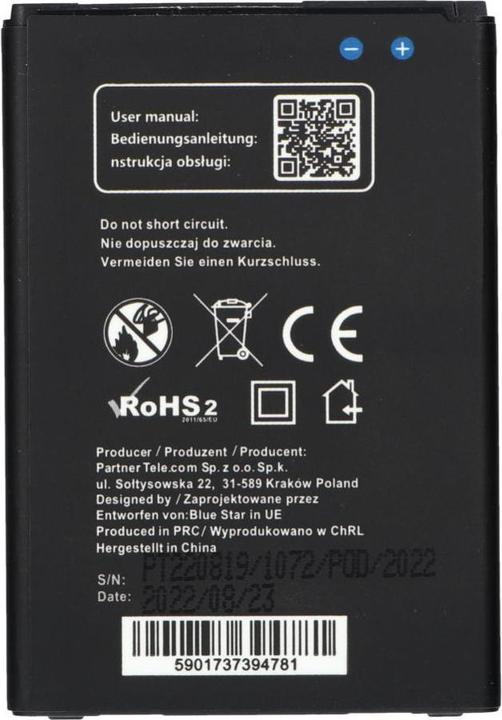 Image du produit NoName Batterie Blue Star BLUE STAR PREMIUM pour LG K7 / K8 2200 mAh