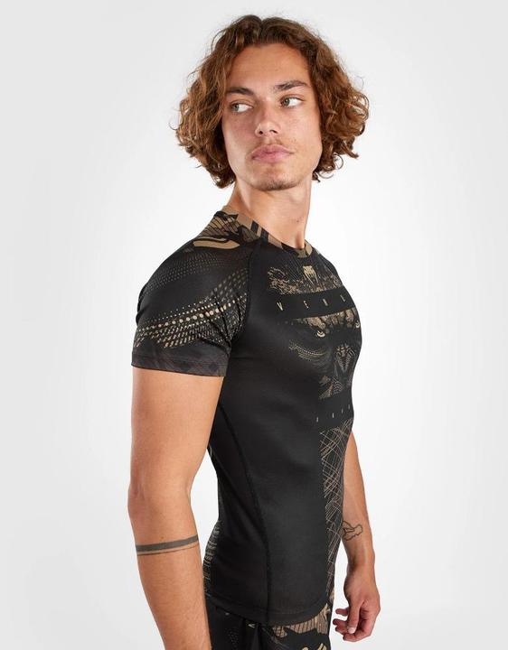 Image du produit Venum Gorilla Jungle Rashguard Short Sleeves - Black/Sand (S)