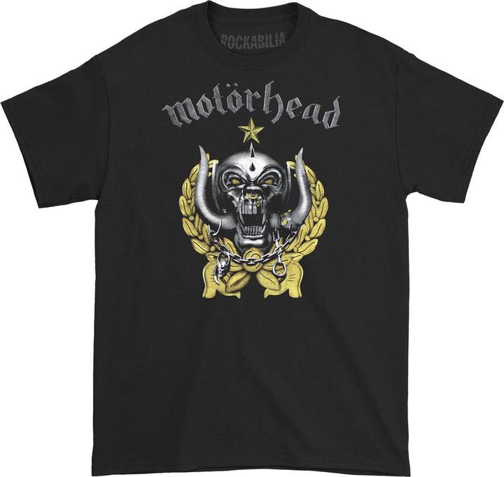 Image du produit Motorhead Unisexe Adulte Everything Louder Forever Back Print T-shirt en coton (S)