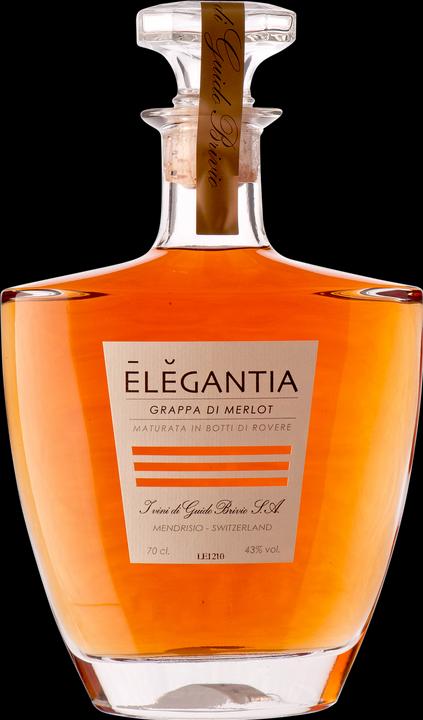 Immagine prodotto Brivio - Delea - Gialdi - Tamborini Grappa di Vinaccia Merlot Elegantia (1 x 75 cl)