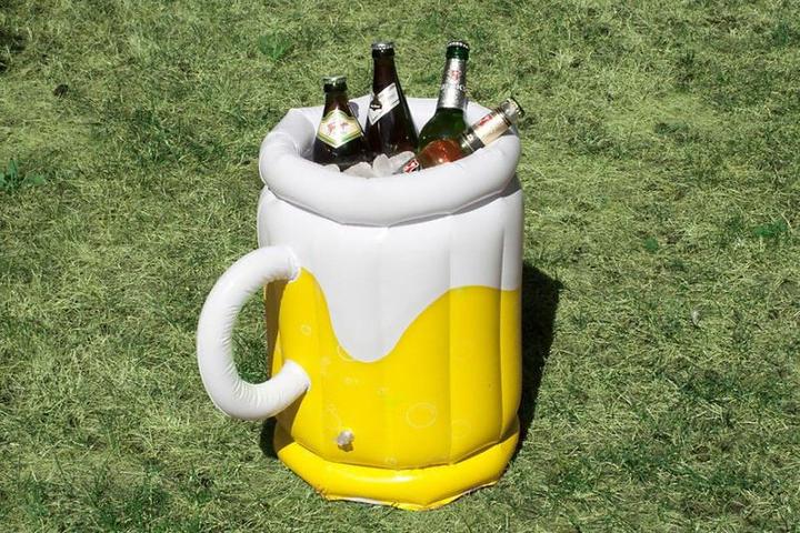 Actual product image MU Classic Inflatable beer cooler