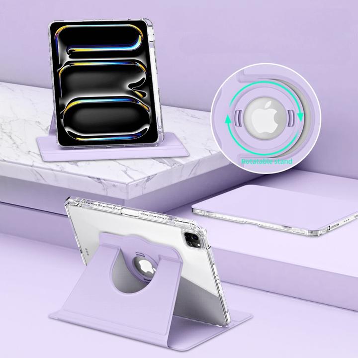 Image du produit Cover-Discount iPad Pro 13 2024 - Étui pivotant 2en1 avec dos + couvercle (iPad Pro 13 2024 (M4))