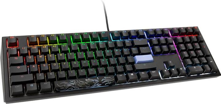 Image du produit Ducky Clavier de jeu Shine 7 PBT, MX-Red, RGB LED - blackout (US) (US, Filaire)