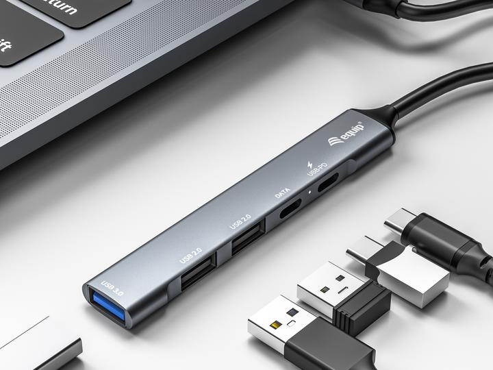 Immagine prodotto equip 5-Port USB Hub (USB-C, 5 Porti)