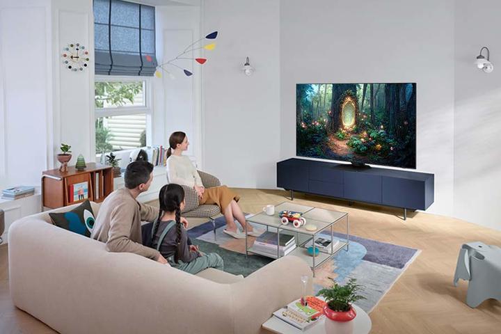 Image du produit Samsung Série 8 TV QE65QN85CATXZT Neo QLED 4K, Smart TV 65' Neural Quantum 4K Processor, Dolby Atm (65", QN85C, NeoQLED, 4K)