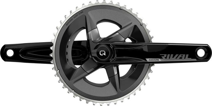 Actual product image Quarq Power Meter Crankset Rival eTap AXS 2x DUB (170 mm)