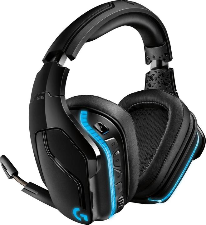 Logitech G G935 Wireless 7.1 Surround Sound LIGHTSYNC for Gaming - 2.4 GHz - EMEA (Wireless)