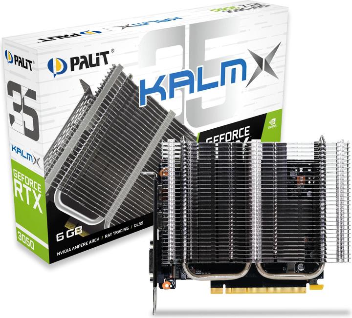 Actual product image XpertVision RTX 3050 KalmX (6 GB)