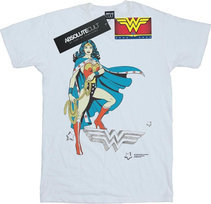 Wonder Woman Standing Logo TShirt (L)