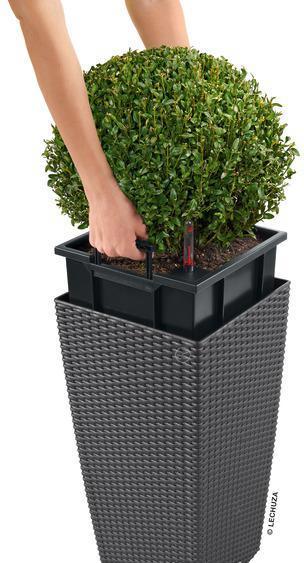 Actual product image Lechuza Flowerpot Cubico Cottage 40 (40 cm)