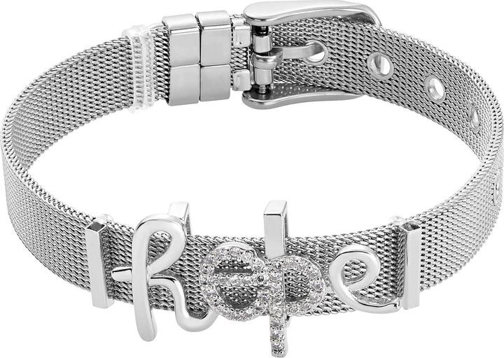 Immagine prodotto Heideman Bracciale in maglia Hope lucidato (100% acciaio inossidabile)
