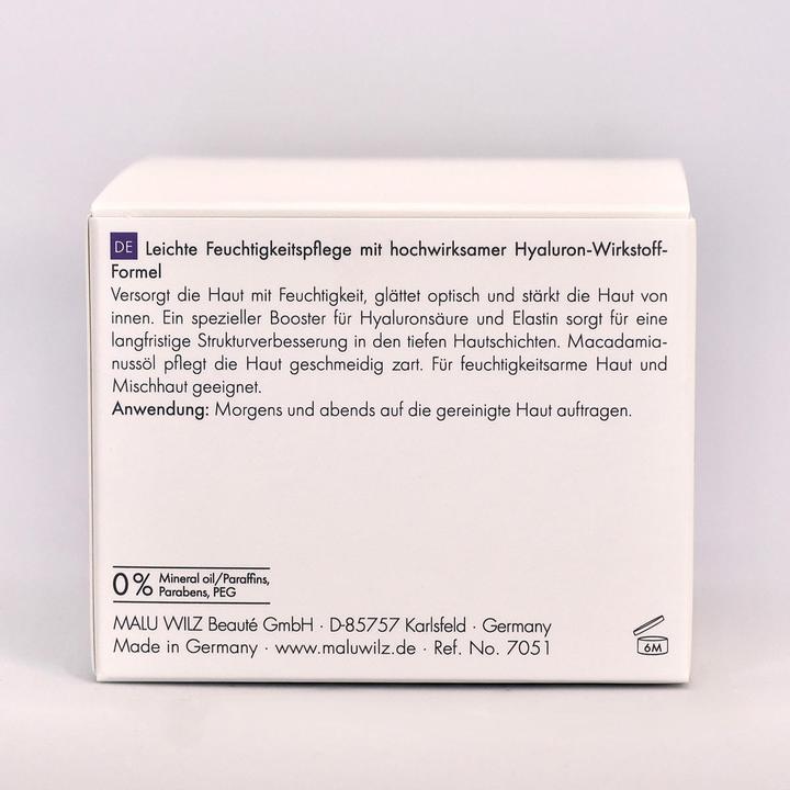 Image du produit Malu Wilz Crème Hydro Hyaluronic Active+ Soft (50 ml, Crème 24h)