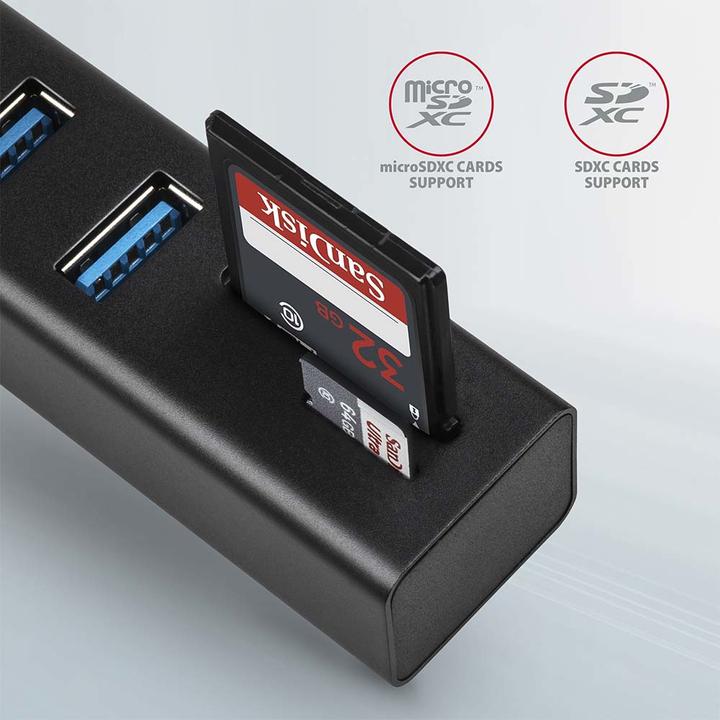 Image du produit Axagon Hma-Cr3a (USB-C, 3 Ports)