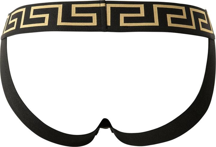 Immagine prodotto Versace Underpants Jock Strap Jersey Topeka Bi-Stretch Cotton Organic New Logo (L, Confezione singola)