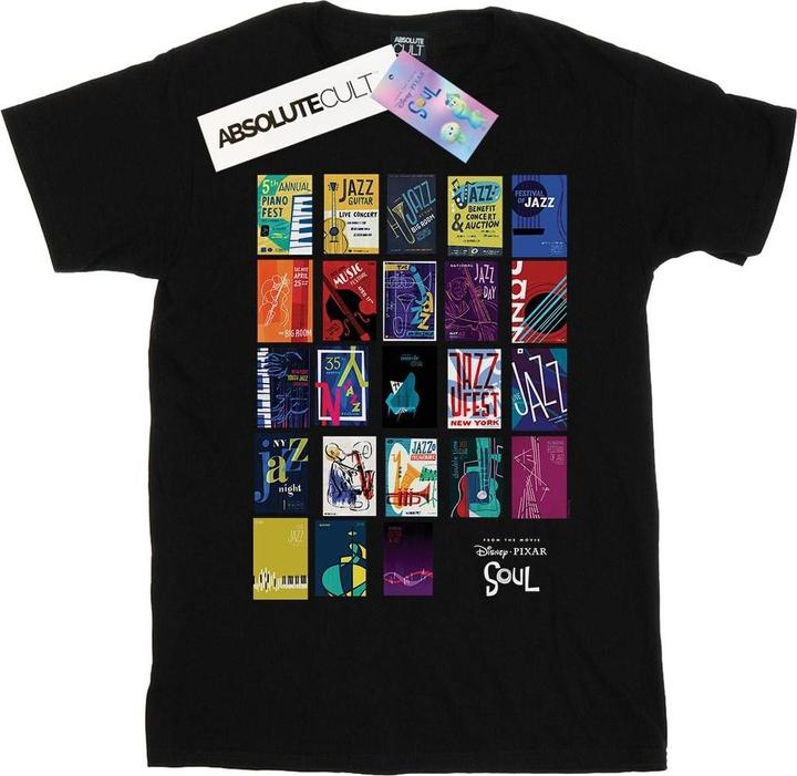 Disney Soul Jazz Poster Wall TShirt (M)