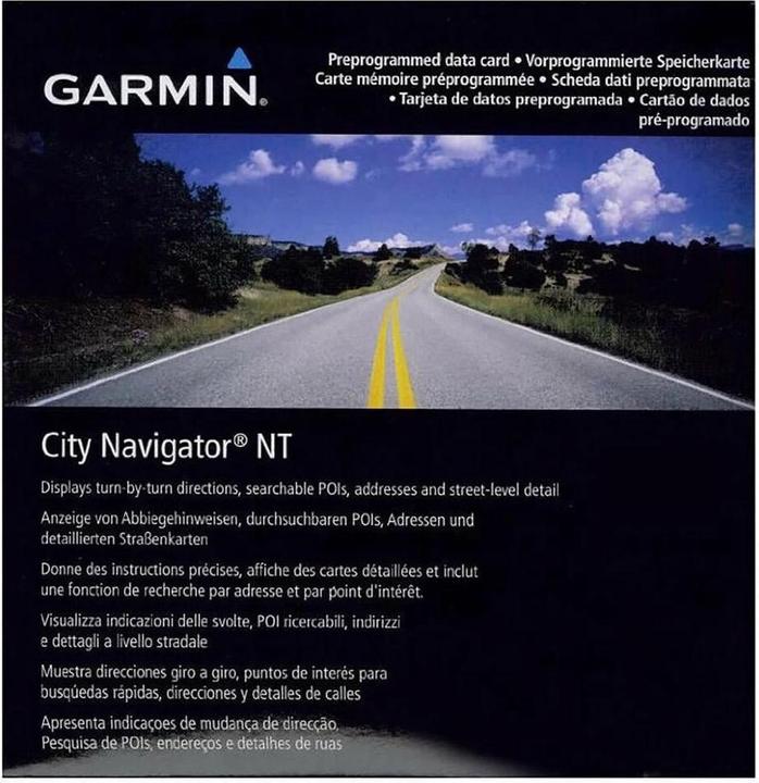 Garmin City Navigator NT