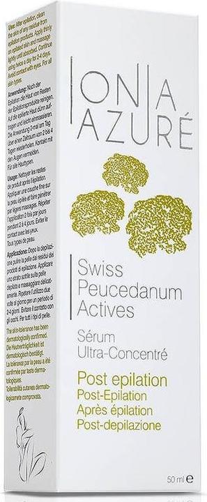 Actual product image Ionia Azuré Swiss Peucedanum Actives Post Epilation Serum (Body oil, 50 ml)