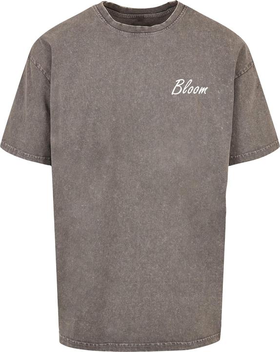 Image du produit Merchcode Flowers Bloom Acid Washed Heavy Oversized Tee - 117597 (4XL)