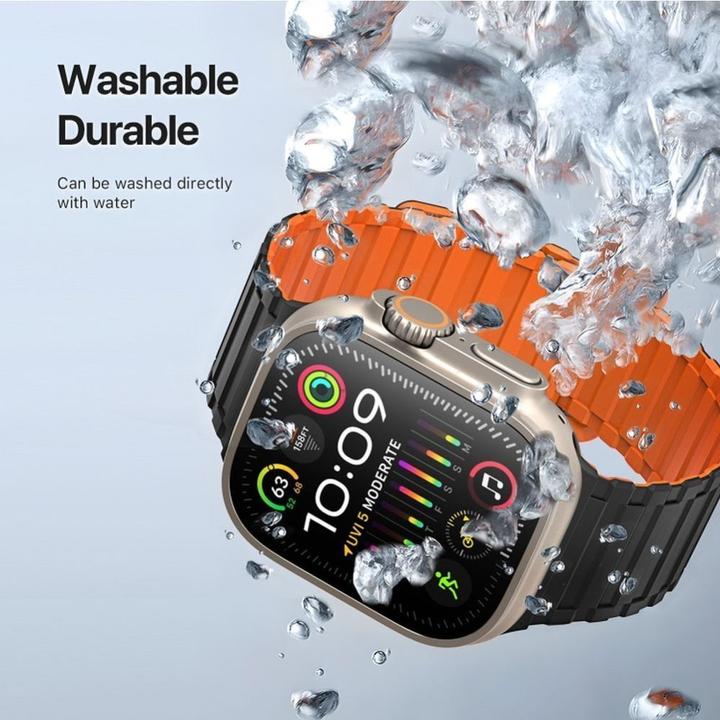 Immagine prodotto Dux Ducis Bracciale KJ (42 mm, 45 mm, 44 mm, 49 mm, Silicone, Magnete)