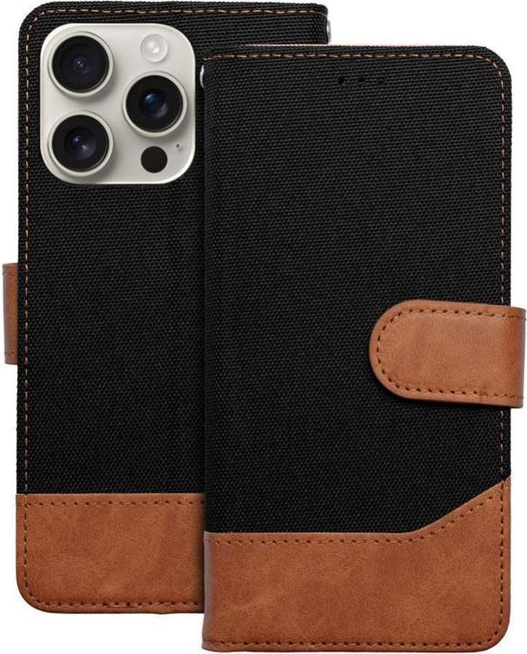 Actual product image OEM Book case JEANS Book for IPHONE 7 / 8 / SE 2020 / SE 2022 black (Apple iPhone SE (2nd Gen), Apple iPhone 7, Apple iPhone SE (3rd Gen))