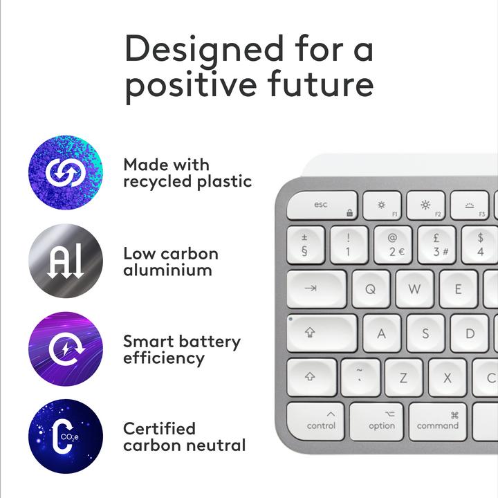 Actual product image Logitech MX Keys S for Mac (CH, Wireless)
