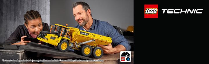 Actual product image LEGO Volvo articulated dumper (6x6) (42114, LEGO Technic)