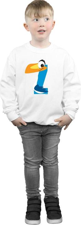 Actual product image Disney Boys Alphabet Z Is For Zazu Sweatshirt (140, 146)
