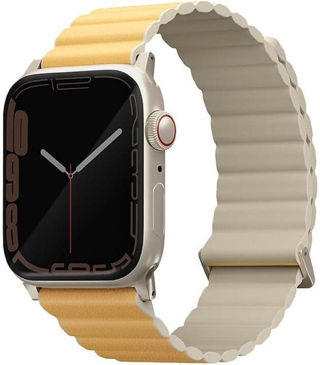 Produktbild Uniq pasek Revix Premium Apple Watch Series 1/2/3/4/5/6/7/8/SE/SE2/Ultra 42/44/45/49mm Edition Rever (ecological leather, Silicon, Plastic)