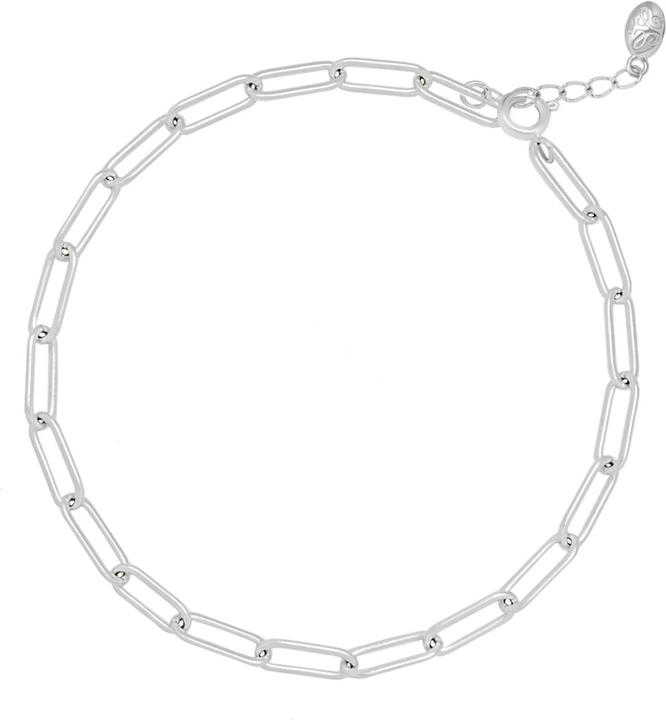 Immagine prodotto Candy Bracciale fermacarte Sanda, Argento 925 (20 cm, Argento 925)