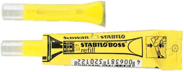 Productafbeelding STABILO BOSS ORIGINAL Navulling (Fluorescerend geel, 1 x)