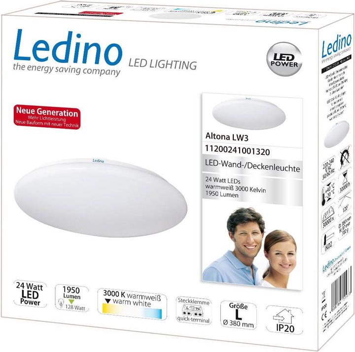 Productafbeelding Ledino Opbouwarmatuur ALTONA LW3 3000K (1950 lm)