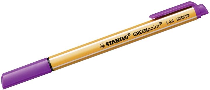 Actual product image STABILO GREENpoint environmentally friendly felt-tip pen (Purple, 1 x)