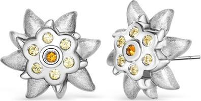 Produktbild Crystalp Delicate Edelweiss Earrings with Crystals 41050.R