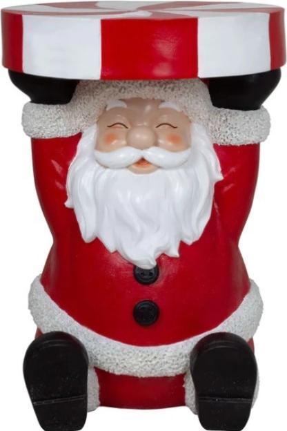 Produktbild Christmas Paradise Outdoor XL Santa Dekotisch 54cm - für Weihnachtsdekoration