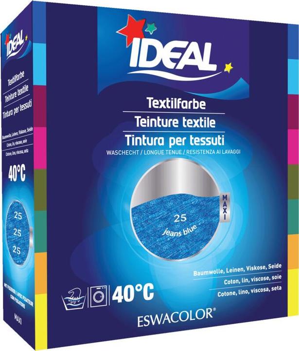 Image du produit Ideal / Eswacolor Couleur du textile (1 Cycles de lavage, Poudre, Liquide)