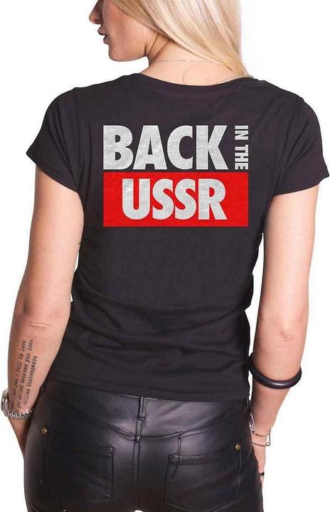 Actual product image Womens/Ladies Back In the USSR Back Print T-Shirt (L)