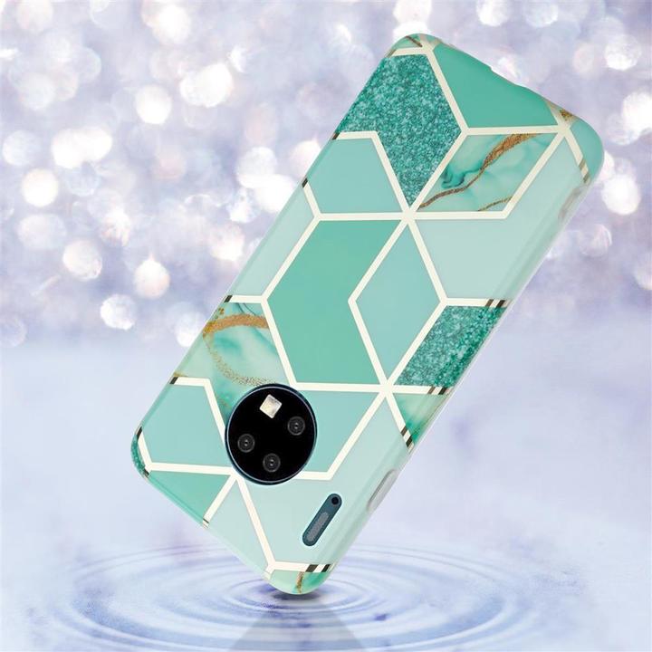 Produktbild Cadorabo IMD TPU Bunter Marmor Cover (Huawei Mate 30)