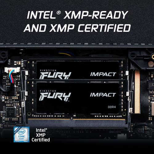 Produktbild Kingston FURY Impact (1 x 16GB, 3200 MHz, DDR4-RAM, SO-DIMM)