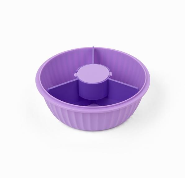 Image du produit Yumbox Poke Bowl Bol avec diviseur 3 pièces, Maui Purple