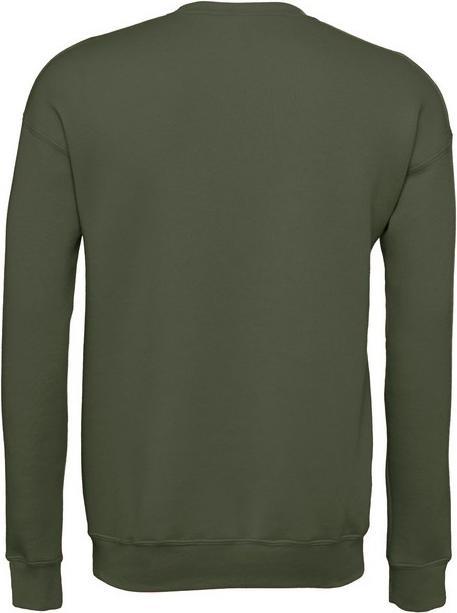 Actual product image Bella Canvas Classic Sweatshirt Overcut Shoulder (XS)