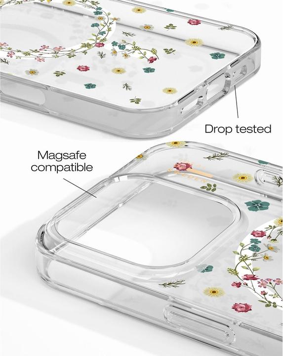 Image du produit iDeal Of Sweden Magsafe Designer Couverture rigide Petite Floral (Apple iPhone 16 Pro)