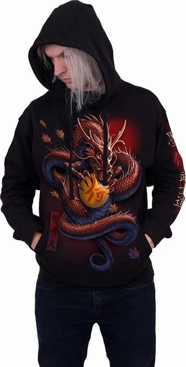 Immagine prodotto Spiral Felpa con Cappuccio Samurai Adulto Unisex (XXL)
