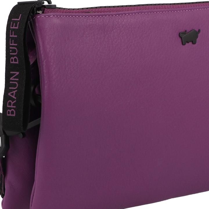 Produktbild Braun Büffel Capri Umhängetasche RFID Schutz Leder 23 cm