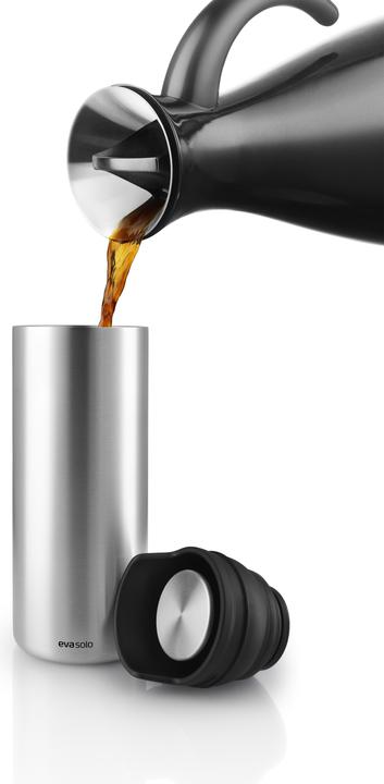 Actual product image Eva Solo Thermal Mug Urban To Go 350 ml, Black/Silver (1.34 l)