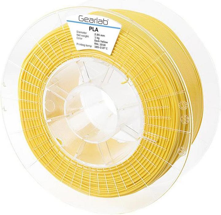 Produktbild Gearlab PLA 2,85mm 1KG Dark Yellow (PLA, 2.85 mm, 1000 g, Gelb)