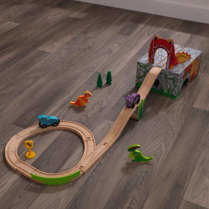 Immagine prodotto KidKraft Adventure Tracks™ Dino-Welt Bebende T-Rex-Höhle