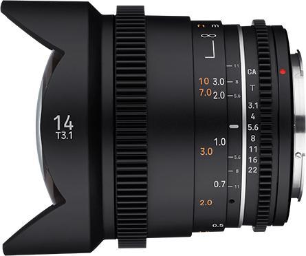 Actual product image Samyang 14mm T3.1 MK2 MFT (Micro Four Thirds, full size)